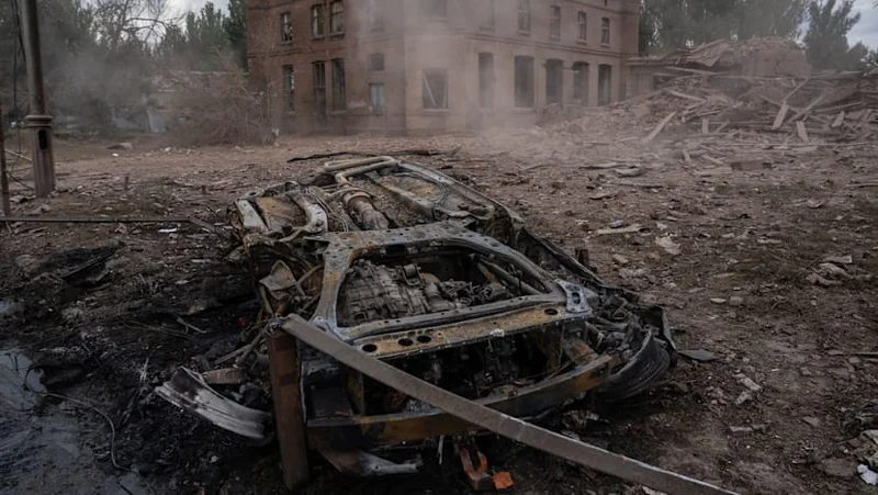 Russia hits arms expo near Kyiv, kills 10: officials