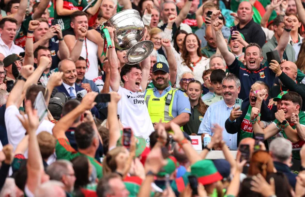 'The wait is over. Sam is home' - Mayo captain Jack Coyne with acceptance speech for the ages