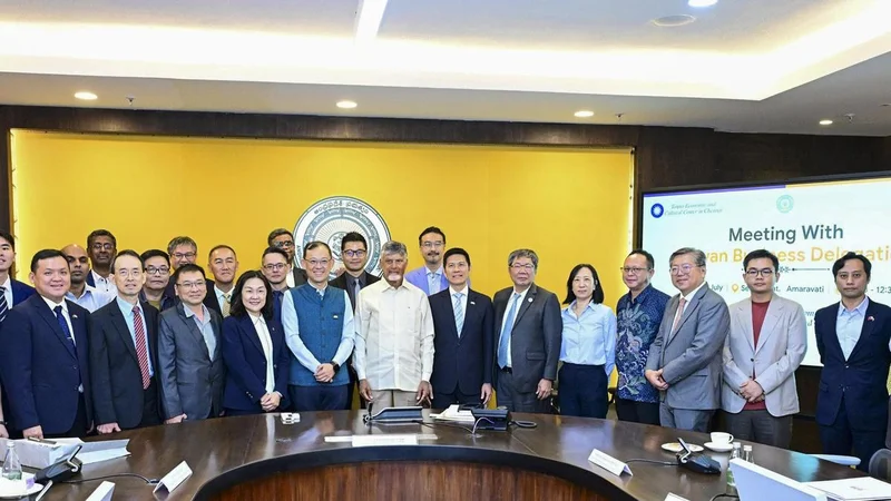 Taiwanese delegation explores investment opportunities in Andhra Pradesh
