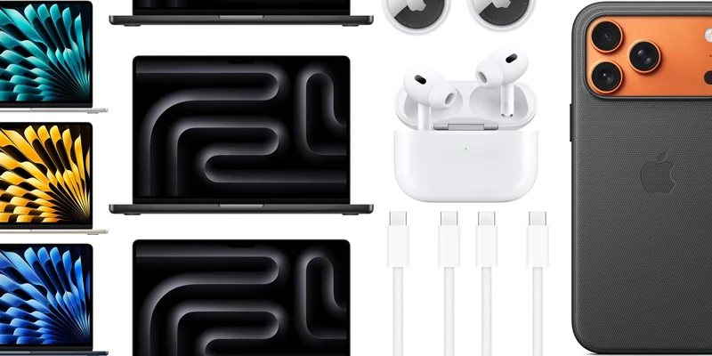 Deals: M5 MacBook Pro $320 off, base MacBook Air $170 off, AirPods Pro 3, TechWoven case 32% off, Apple cables, more