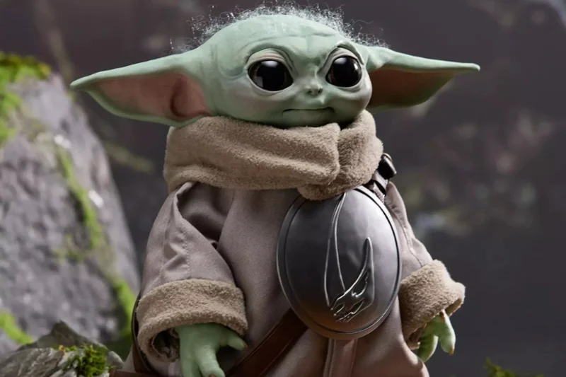 A new animatronic toy Grogu from Star Wars is set to hit store shelves - for a whopping $600
