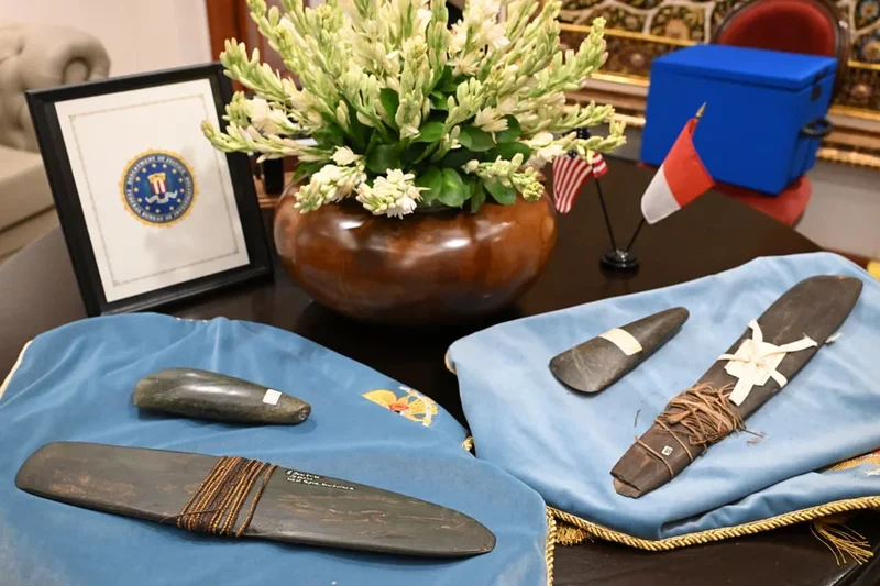 The FBI helped solve a decades-old mystery involving priceless artifacts