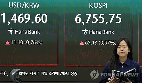 (2nd LD) Seoul shares end higher on tech gains amid eased Mideast tensions