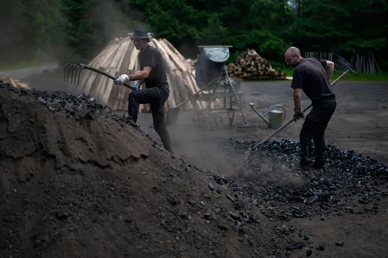 Brothers keep Germany’s ancient charcoal-burning tradition alive, in photos
