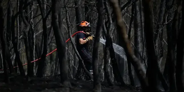 France's Gros-Bessillon wildfire is 'under control,' leaving firefighters exhausted: 'It's been nonstop for eight days'