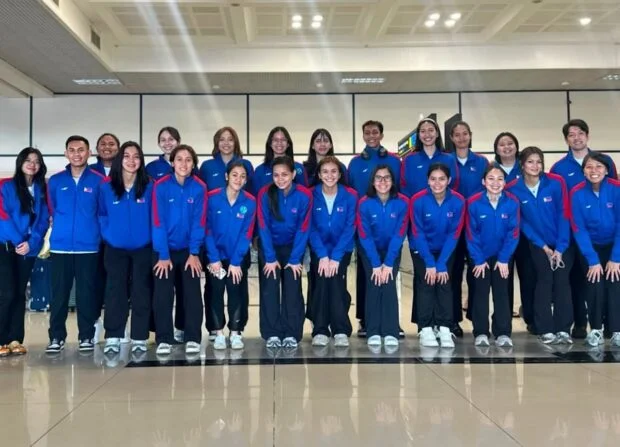 Alas Pilipinas women arrive in Vietnam for SEA V Cup Leg 1