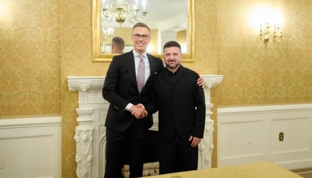Zelensky, Stubb discuss Ukraine's defense needs, 'long-range sanctions' against Russia