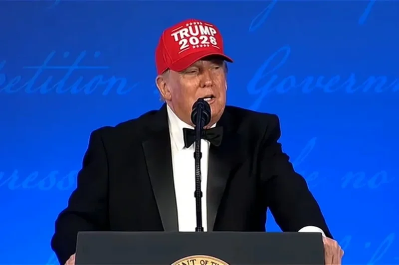 Donald Trump hints he’ll run for president again at White House correspondents’ dinner: ‘I’m gonna do it’