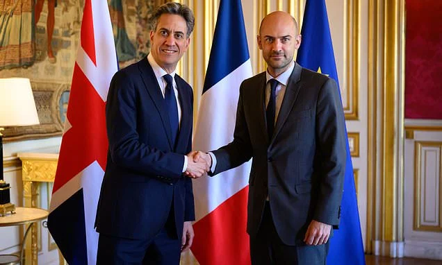 Ed Miliband 'seizes control of Labour's Brexit reset' as he meets French and Spanish counterparts