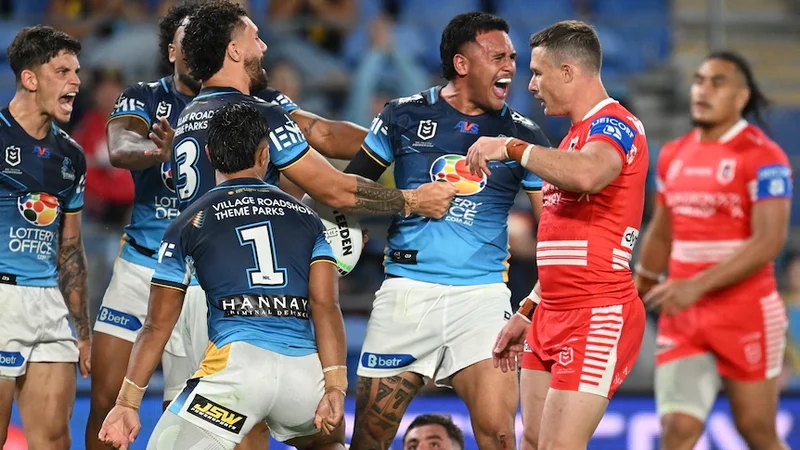 Live: Dragons and Titans fight out wooden spoon battle
