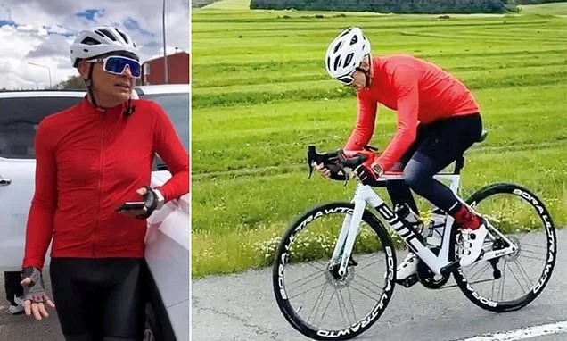 Turkish governor is sacked after wearing Lycra cycling shorts in social media posts that 'abandoned the dignity of office'