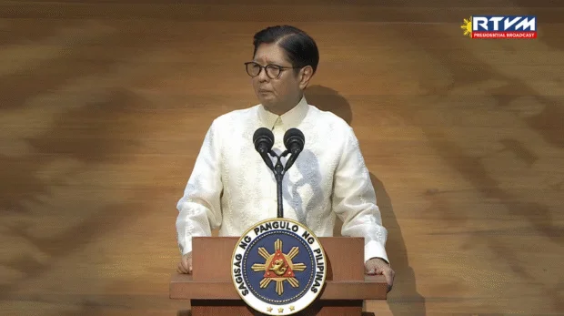 Marcos begins fifth Sona before joint session of Congress