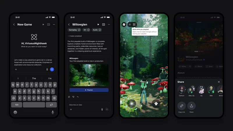 Roblox Set to Introduce AI Game-Building Feature, Including on iOS