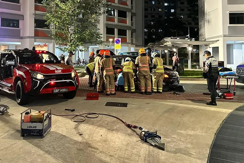 Woman injured in Sembawang accident returns to Myanmar for treatment