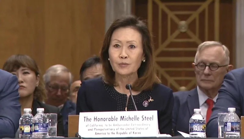 New US Ambassador Steel says she will depart for Korea next week