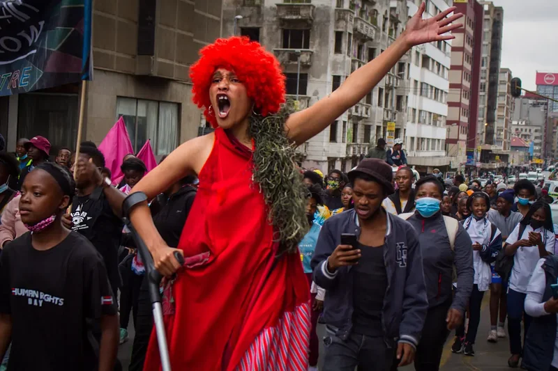 Hillbrow's streets become a stage for freedom before Women's Day