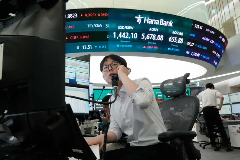 South Korea’s Kospi index jumps more than 15% on a surge of chipmaking stocks