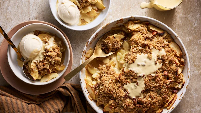 Forget plain apple crumble. This umami twist changes everything