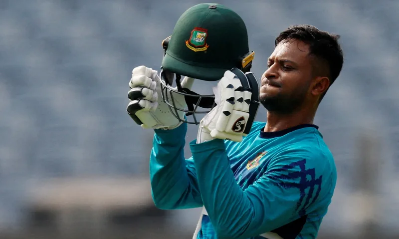 Cricket’s Shakib, an Hasina ally, will face trial in Bangladesh if secure