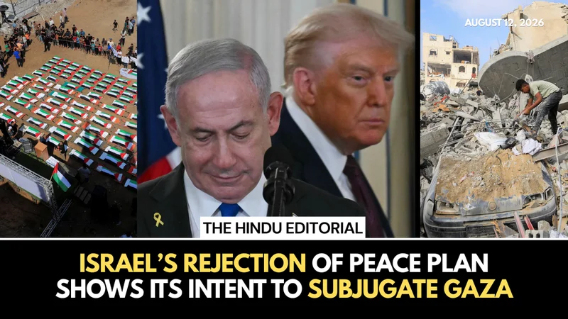 No path to peace: On Israel’s rejection of peace plan | The Hindu Editorial