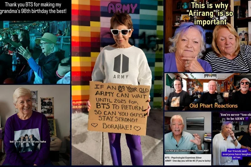 'Silver ARMY' reshapes BTS fandom