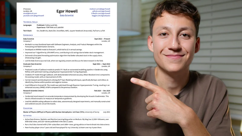 How Claude Help Me Build My $200k+ ML Resume