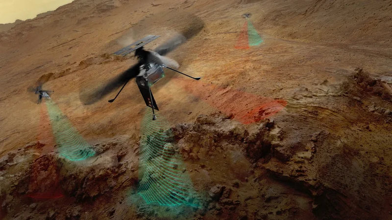 NASA's SkyFall Mars Helicopters Will Feature a Revolutionary Antenna Design