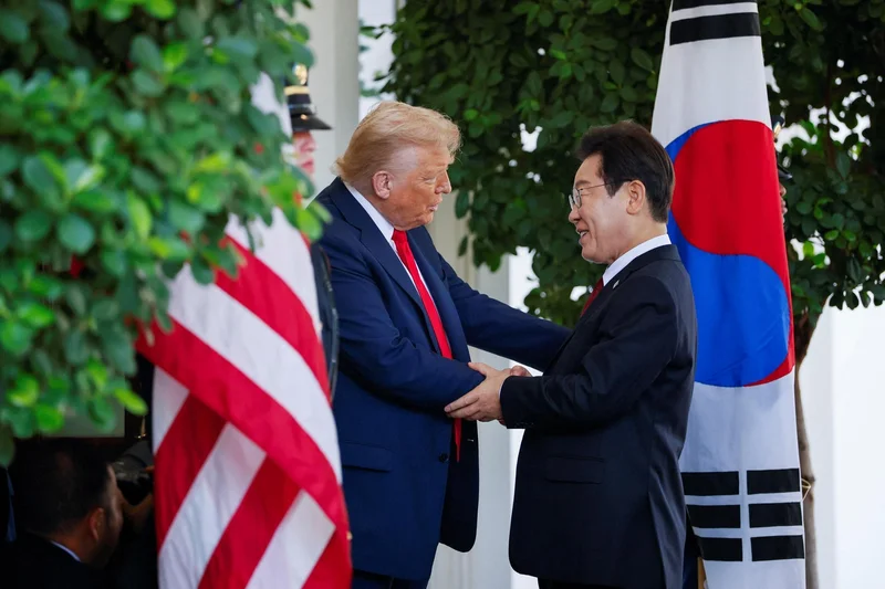 Lee says respects Trump's decision to promote dialogue with NK through scaled-back military exercises