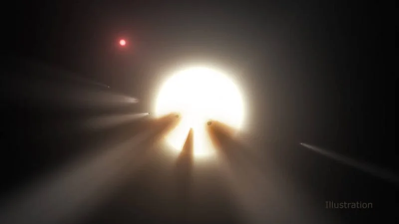 Is a giant planet orbiting Tabby’s Star? Maybe