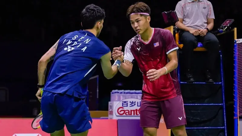 'Speechless' Garret Tan silences Lakshya Sen and Delhi crowd at BWF World C'ships