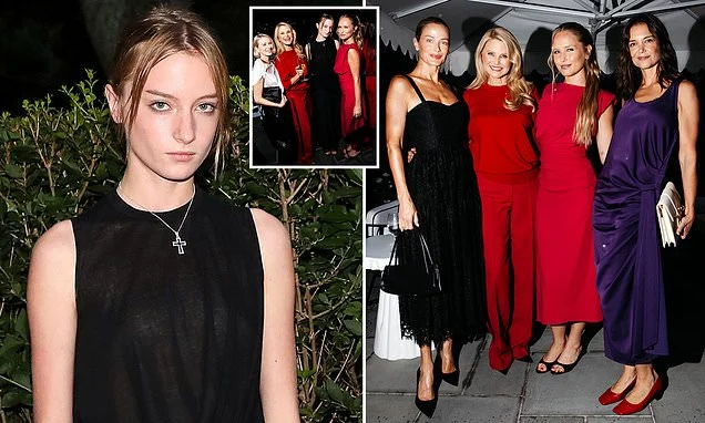 Naomi Watts' nepo baby Kai Schreiber, 17, mingles with Christie Brinkley, Katie Holmes and fashion elite at glitzy Hamptons event