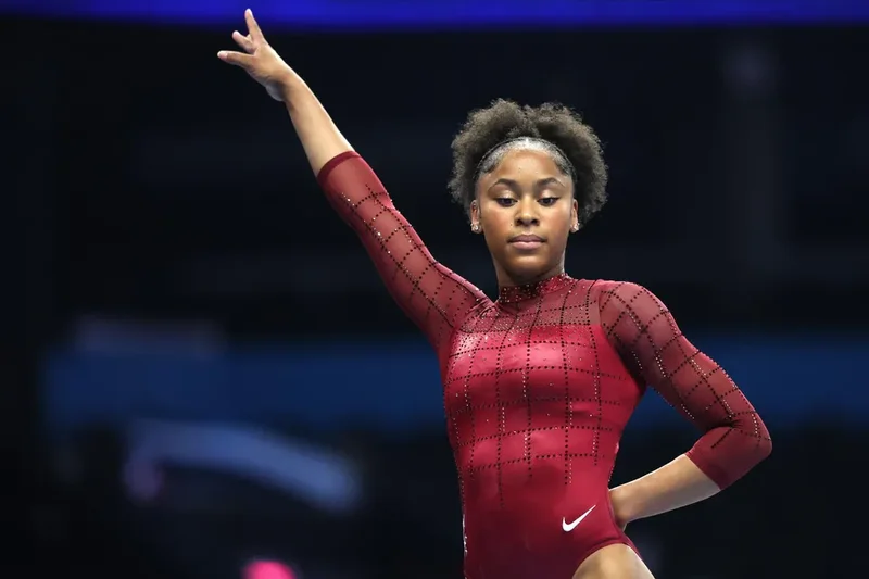 Blakely, Pease Tie In Night One Thriller At 2026 U.S. Gymnastics Championships