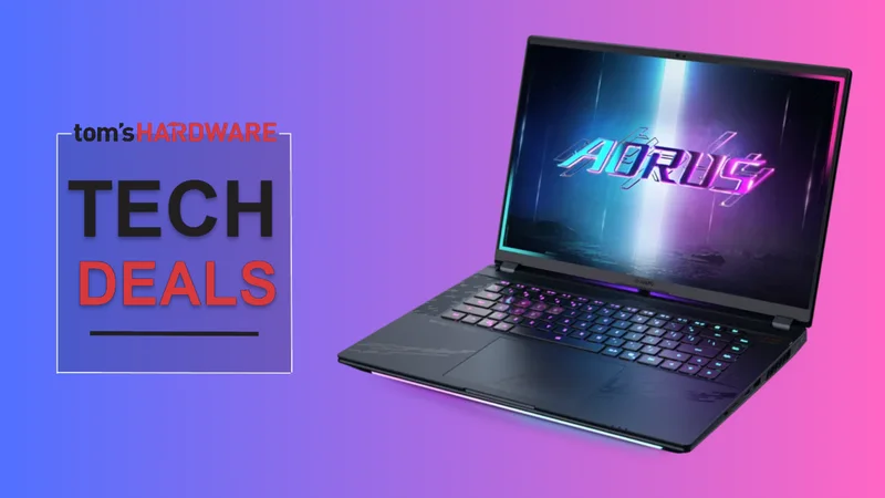 Huge $750 saving makes this Gigabyte OLED gaming laptop with an RTX 5070 Ti an absolute steal right now — just $1,999 for 1600p rig with 32GB DDR5, 1TB SSD, and a 24-core Intel CPU