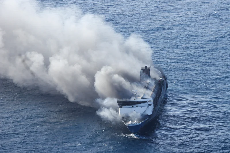 Rescuers search for 28 missing after ferry catches fire in Indonesia's Madura island