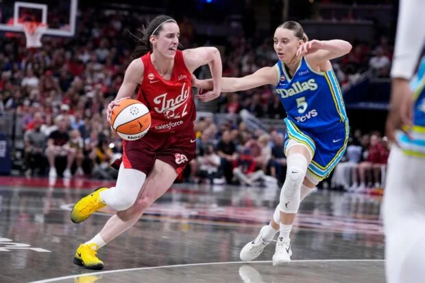WNBA: Caitlin Clark, Paige Bueckers duel in Fever win over Wings