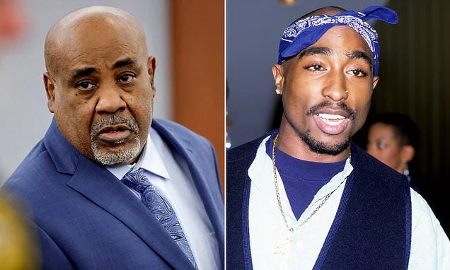 Tupac's murder suspect placed gun in hands of the shooter in twisted bid to get revenge, attorney claims in first day of historic trial