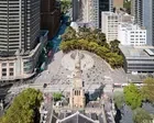 Clover Moore unveils 4,500 sq metre Sydney plaza design after more than 40 years of planning