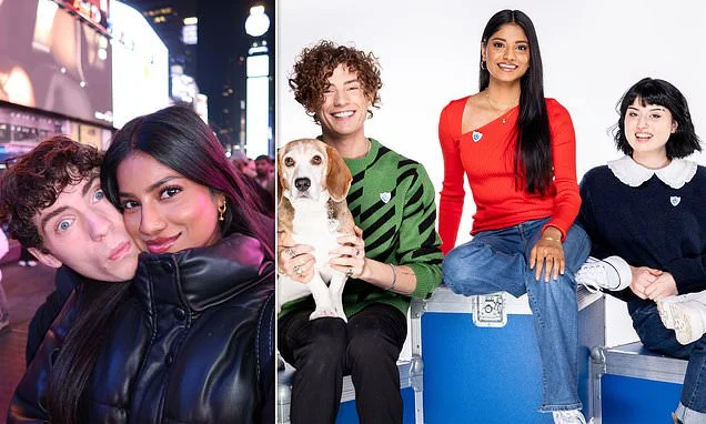 Former Blue Peter host Joel Mawhinney, 28, reveals why he and co-star Shini Muthukrishnan, 24, kept their romance hidden from BBC bosses for a year and their plans to marry as he returns to magic to compete on America's Got Talent
