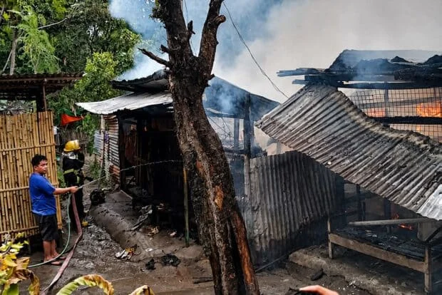 10 families lost homes in Koronadal fire