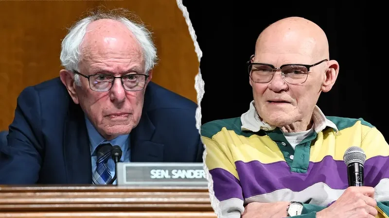 Bernie Sanders tells James Carville to start his own party as moderate Dems warn against 'embracing extremism'