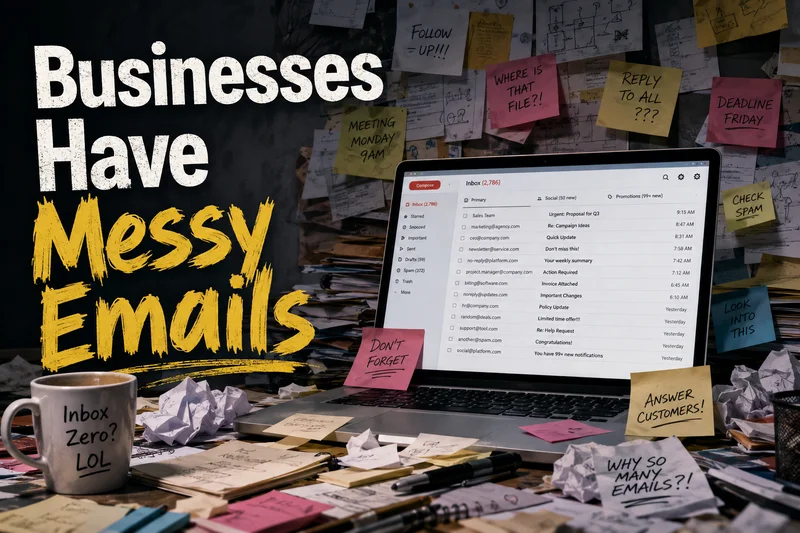 Businesses Have Messy Emails