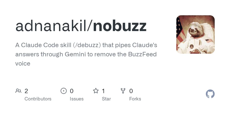 Claudette: Make Claude Stop Talking Like a BuzzFeed Article