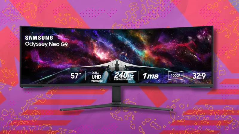 Level up your gaming battlestation with $650 off the massive 57-inch Samsung Odyssey Neo G9 gaming monitor