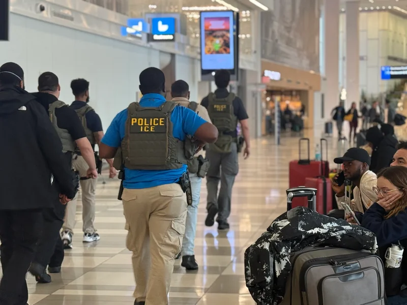 Detaining undocumented migrants at airports, the new front in Trump’s immigration offensive
