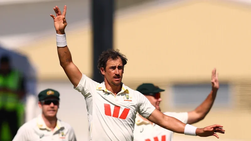 43 minutes, 22 balls and five wickets: Starc wreaks havoc in second Test