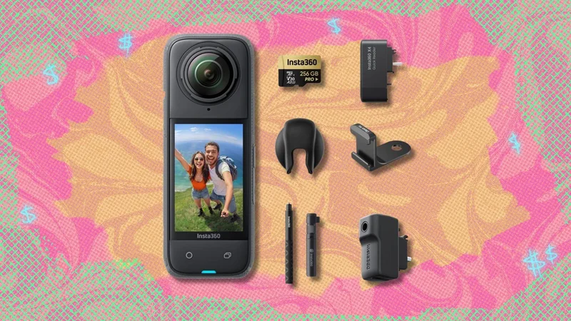 Get the flagship 8K Insta360 X4 Creator Bundle for $485 at Amazon