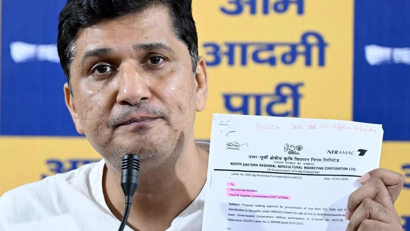 ‘Rice scam’ unfolding in Delhi: AAP; large-scale lapses under Kejriwal exposed by CAG: BJP