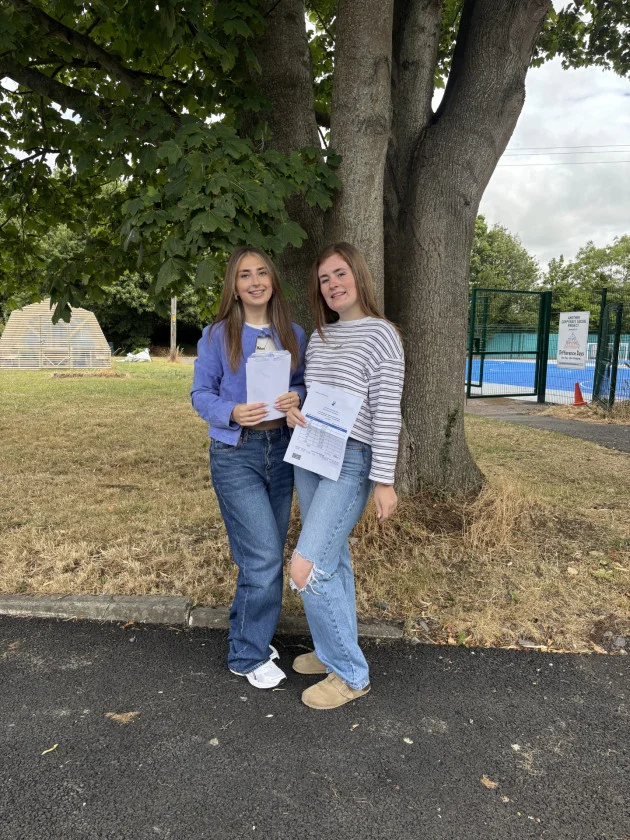 Excitement and relief in Dublin school as students learn Leaving Cert results