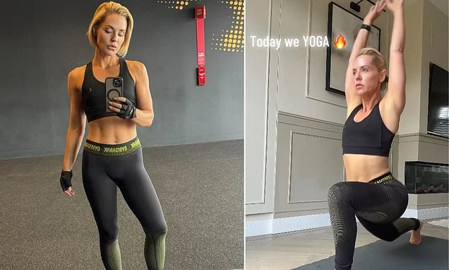 Stephanie Waring's fitness secrets revealed as Hollyoaks star, 48, rejoices at getting her six pack back after going through early menopause