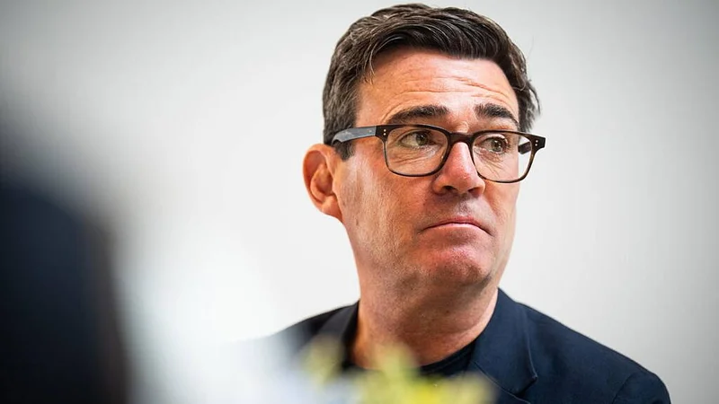 Burnham exchanged messages with Trump chief of staff impersonator